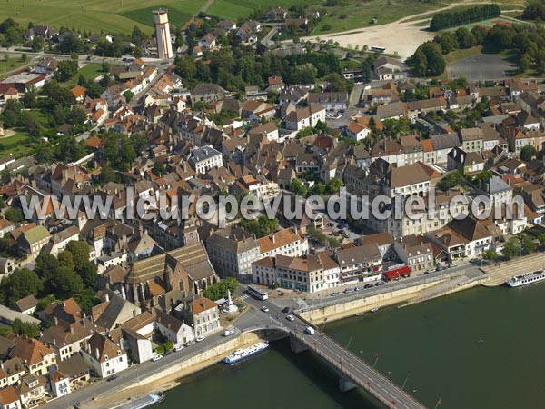 Photo aérienne de Saint-Jean-de-Losne