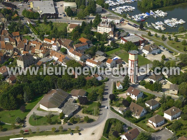 Photo aérienne de Saint-Jean-de-Losne