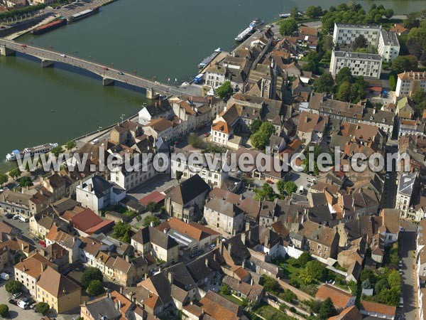 Photo aérienne de Saint-Jean-de-Losne