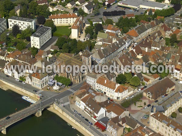 Photo aérienne de Saint-Jean-de-Losne