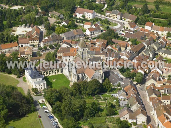 Photo aérienne de Saint-Seine-l'Abbaye