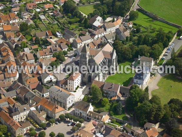 Photo aérienne de Saint-Seine-l'Abbaye