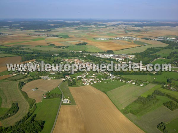 Photo aérienne de Sainte-Colombe-sur-Seine