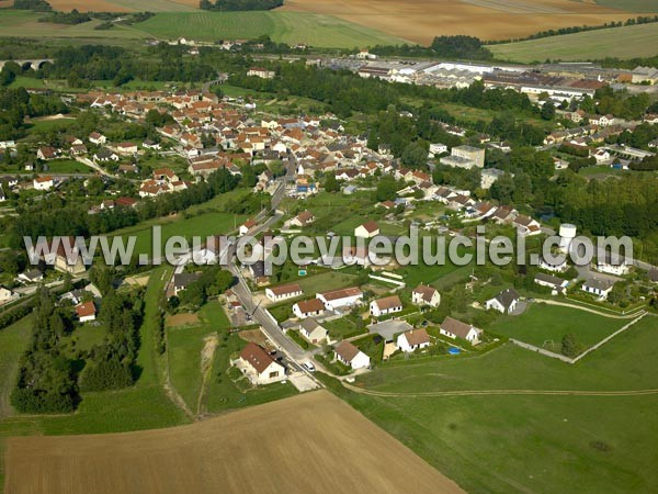 Photo aérienne de Sainte-Colombe-sur-Seine