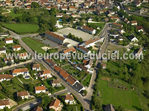 Photo aérienne de Sainte-Colombe-sur-Seine