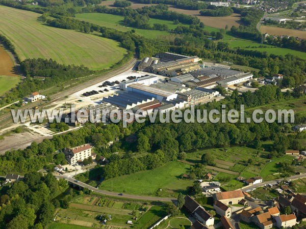 Photo aérienne de Sainte-Colombe-sur-Seine