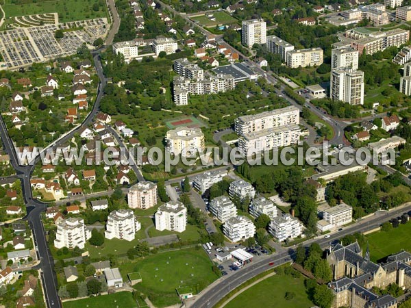 Photo aérienne de Talant