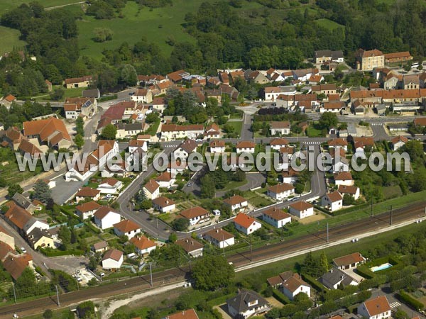 Photo aérienne de Venarey-les-Laumes