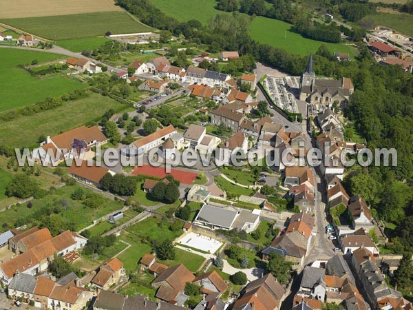 Photo aérienne de Vitteaux