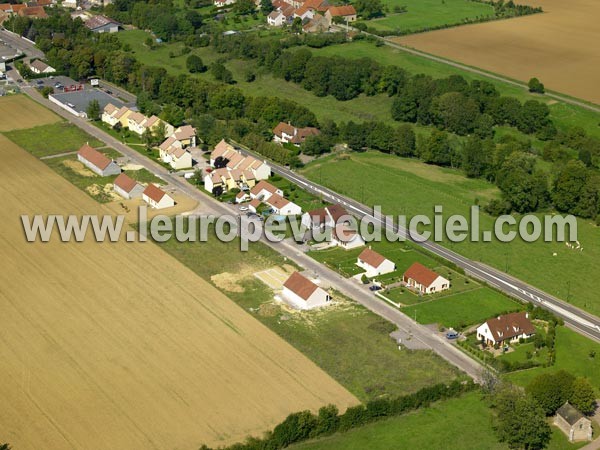 Photo aérienne de Vitteaux