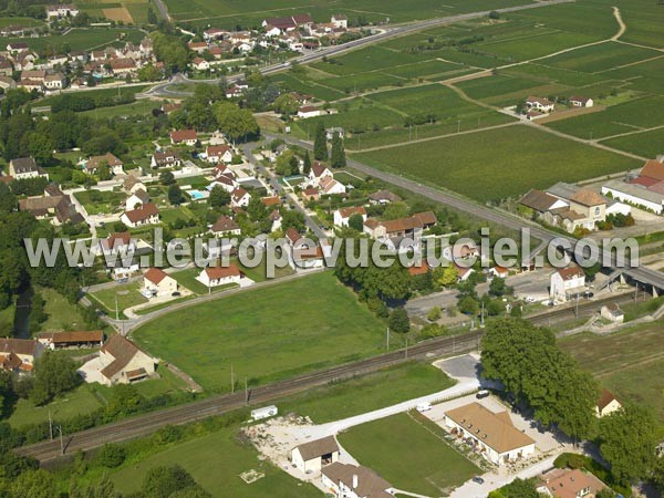 Photo aérienne de Vougeot