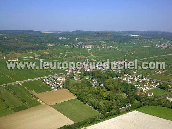 Photo aérienne de Vougeot