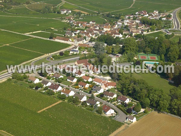 Photo aérienne de Vougeot