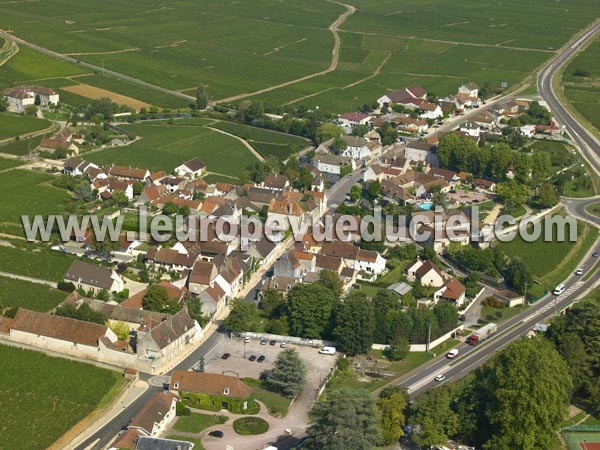 Photo aérienne de Vougeot