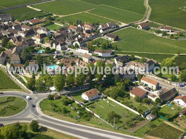 Photo aérienne de Vougeot