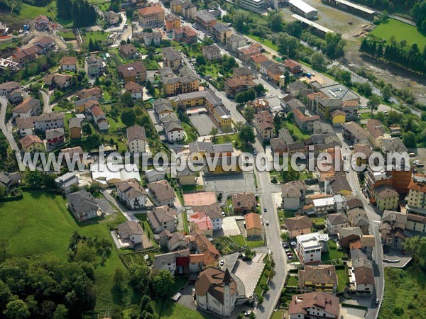 Photo aérienne de Sant'Omobono Imagna