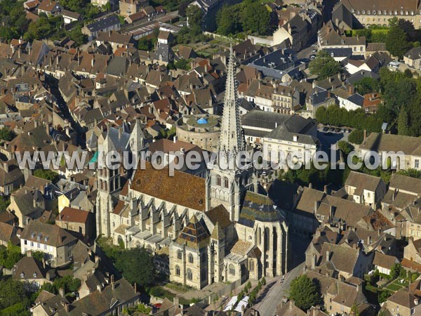 Photo aérienne de Autun Photo aérienne de Autun