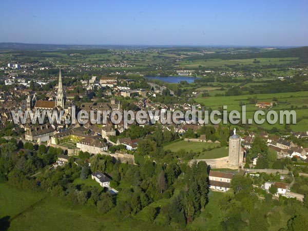 Photo aérienne de Autun Photo aérienne de Autun