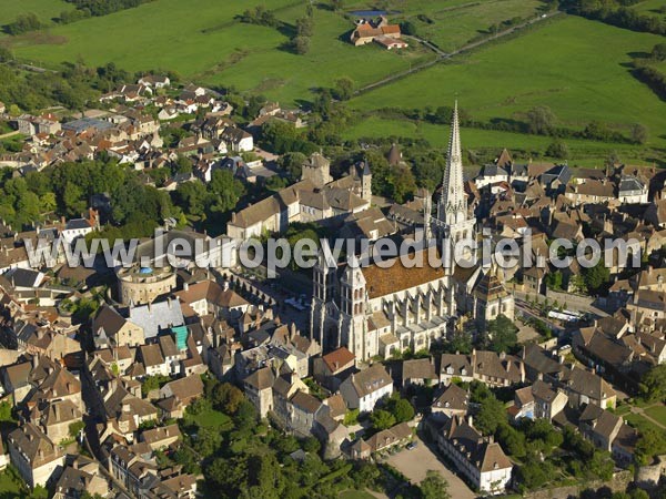 Photo aérienne de Autun Photo aérienne de Autun