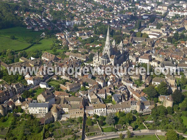 Photo aérienne de Autun