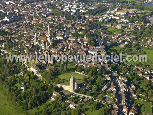 Photo aérienne de Autun