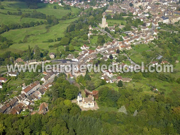 Photo aérienne de Autun