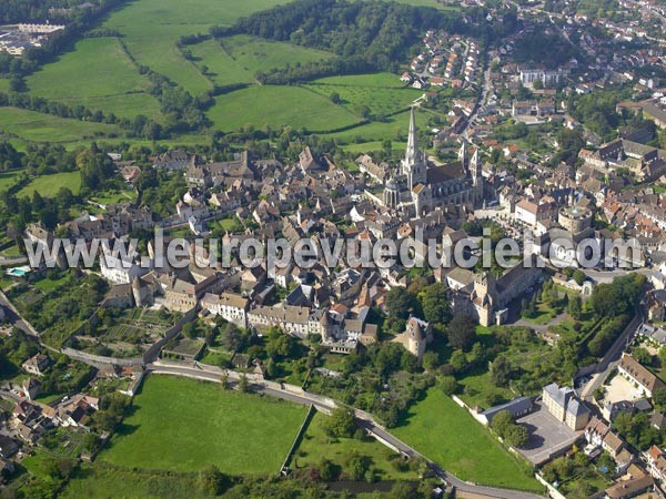 Photo aérienne de Autun