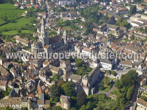 Photo aérienne de Autun