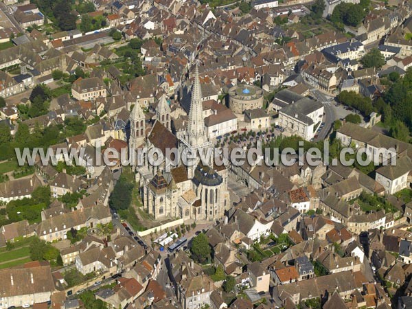 Photo aérienne de Autun Photo aérienne de Autun