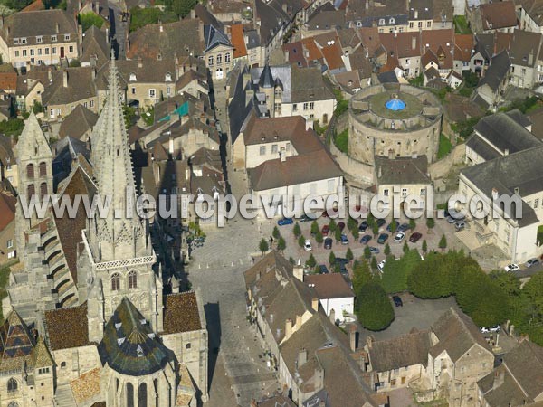 Photo aérienne de Autun Photo aérienne de Autun