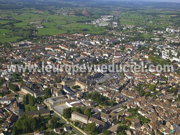 Photo aérienne de Autun Photo aérienne de Autun