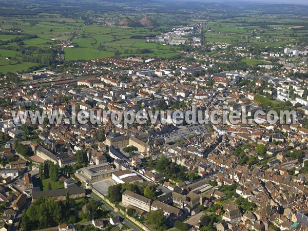 Photo aérienne de Autun