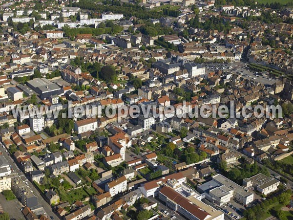 Photo aérienne de Autun Photo aérienne de Autun