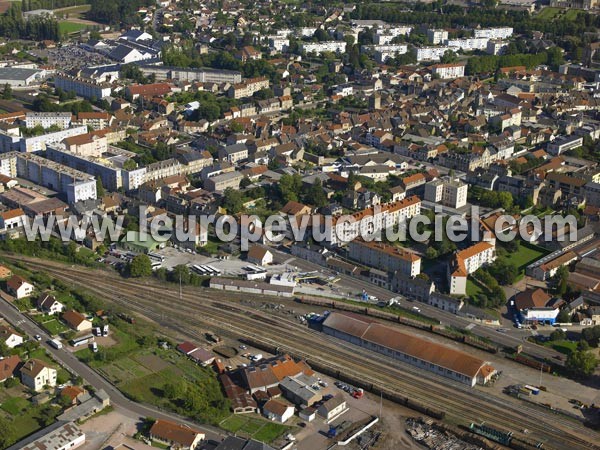 Photo aérienne de Autun Photo aérienne de Autun