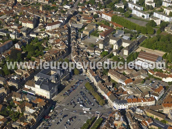 Photo aérienne de Autun Photo aérienne de Autun
