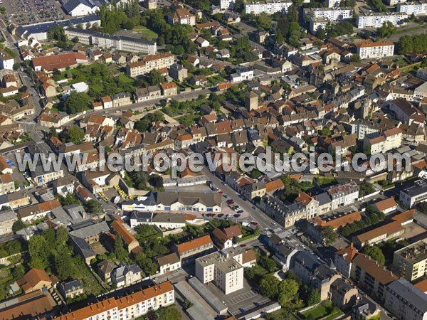 Photo aérienne de Autun Photo aérienne de Autun