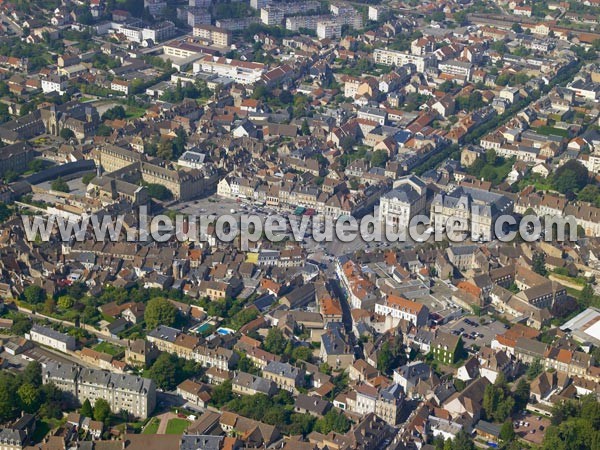 Photo aérienne de Autun Photo aérienne de Autun