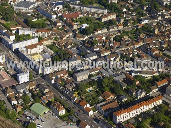 Photo aérienne de Autun Photo aérienne de Autun