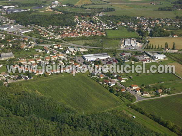 Photo aérienne de Chagny