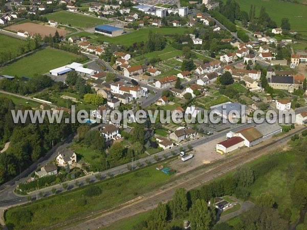 Photo aérienne de Ciry-le-Noble