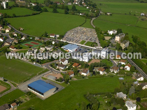 Photo aérienne de Ciry-le-Noble