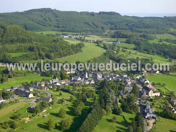 Photo aérienne de Cussy-en-Morvan