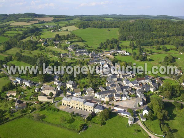 Photo aérienne de Cussy-en-Morvan