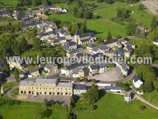 Photo aérienne de Cussy-en-Morvan