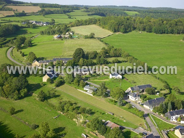 Photo aérienne de Cussy-en-Morvan