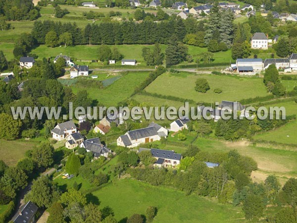 Photo aérienne de Cussy-en-Morvan