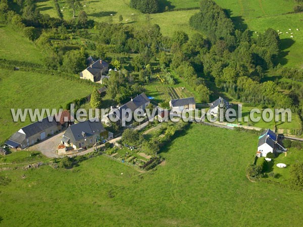 Photo aérienne de Cussy-en-Morvan