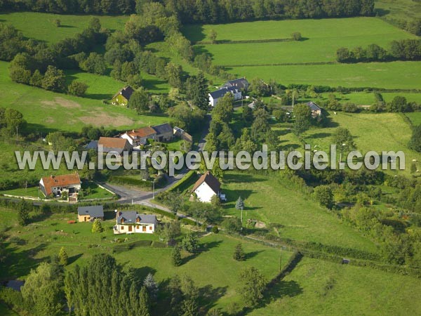 Photo aérienne de Cussy-en-Morvan