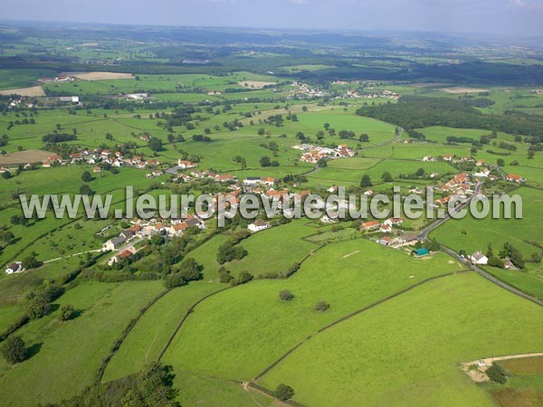 Photo aérienne de cuisses