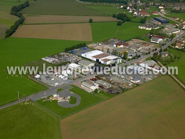 Photo aérienne de tang-sur-Arroux